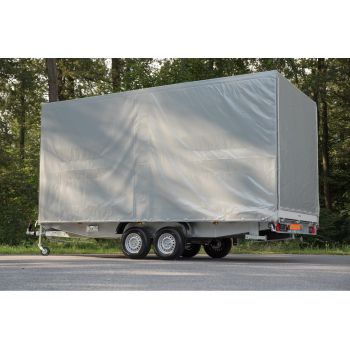 15.430 Nowim Przyczepa ciężarowa towarowa uniwersalna europaletowa hamowana przestrzenna DMC 3500 kg 5,2 m x 2,5 m wersja PREMIUM