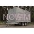 15.434/1 Przyczepa ciężarowa towarowa uniwersalna europaletowa hamowana DMC 2700 kg z plandeką, stabilizatorem jazdy AKS