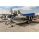 15.420 Nowim Przyczepa ciężarowa towarowa uniwersalna europaletowa hamowana z burtami  do przewozu sprzętu budowlanego DMC 2700 kg    5,2 m x 2,1 m