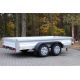 15.437 Przyczepa ciężarowa uniwersalna towarowa 2 osie hamowana alumina DMC 1300 kg Nowim