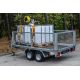 15.438 Przyczepa ciężarowa towarowa hamowana uniwersalna z burtami DMC 2700 kg Nowim