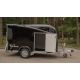 17.155/1 CARGO 1300 kontener furgon kolor czarny z drzwiami bocznymi Debon Cheval Liberte DMC 1300 kg Nowim