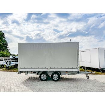 25.10.207/1 MUSTANG-STRONG Przyczepa ciężarowa towarowa uniwersalna europaletowa platforma hamowana 8 europalet 4,2 x 2,1 m DMC 2700 kg Nowim
