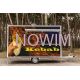 25.18.124 GAMMA Przyczepa gastronomiczna handlowa food truck 1 okno grafika elektryka meble INOX wyciąg 1 oś H DMC 1300 kg