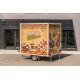 18.25.0672 BETA PREMIUM Przyczepa gastronomiczna handlowa food truck 1 osiowa lekka 2,5 m długa DMC 750 kg Nowim