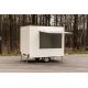 25.18.110 BETA pusta 2,5 m 1 okno grafika 1 oś NH  DMC 750 kg Przyczepa gastronomiczna handlowa Food Truck Nowim