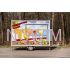 25.18.112/10 BETA Przyczepa gastronomiczna handlowa Food Truck pusta 3,5 m 1 okno okleina 1 oś NH DMC 750 kg Nowim