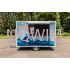 25.18.112/15 BETA Przyczepa gastronomiczna handlowa Food Truck 3,5 m 1 okno okleina 1 oś NH DMC 750 kg Nowim