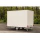 18.25.0597 GAMMA PLUS Przyczepa gastronomiczna handlowa sprzedażowa Food Truck 1 oś hamowana foodtruck DMC 1300 kg 3 m długa Nowim