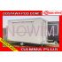 MODEL 25.18.132/14 GAMMA PLUS Przyczepa gastronomiczna handlowa Food Truck 4 m długa foodtruck sprzedażowa 1 okno 1 oś DMC 1300 kg   Nowim
