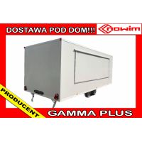 18.25.0600 GAMMA PLUS Przyczepa gastronomiczna handlowa Food Truck DMC 2700 kg 2 osie hamowane 5 m długa Nowim
