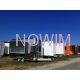 MODEL 25.18.133/7 GAMMA PLUS Przyczepa gastronomiczna handlowa Food Truck 1 osiowa hamowana foodtruck DMC 1300 kg 4,5 m długa Nowim