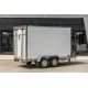 25.26.103 PREMIUM  Kontener furgon cargo przyczepa nowa towarowa bagażowa hamowany DMC 2000 kg 3.07 x 1.48 x 1.8 m