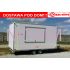 14.18.201 EPSILON Przyczepa gastronomiczna całoroczna 1 okno handlowa całoroczna Food Truck 4 m 2 osie DMC 2000 kg Nowim