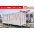 14.18.204/2 EPSILON Przyczepa gastronomiczna całoroczna 1 okno handlowa całoroczna Food Truck 6 m 2 osie DMC 2700 kg Nowim