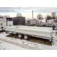 23.10.203 Przyczepa ciężarowa towarowa burtowa aluminiowa uniwersalna europaletowa platforma hamowana 4 x 1,8 m DMC 2700 kg Nowim