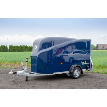 17.221 NOWOŚĆ CARGO 1300 kontener furgon kolor niebieski z drzwiami bocznymi Debon Cheval Liberte DMC 1300 kg Nowim
