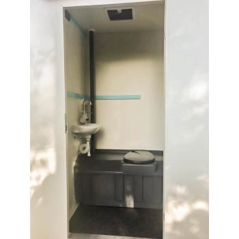29.25.0319 (37-3,5x2/1NH750kg) Przyczepa socjalna lekka mobilne biuro zaplecze socjalne niehamowana WC z wyposażeniem Nowim